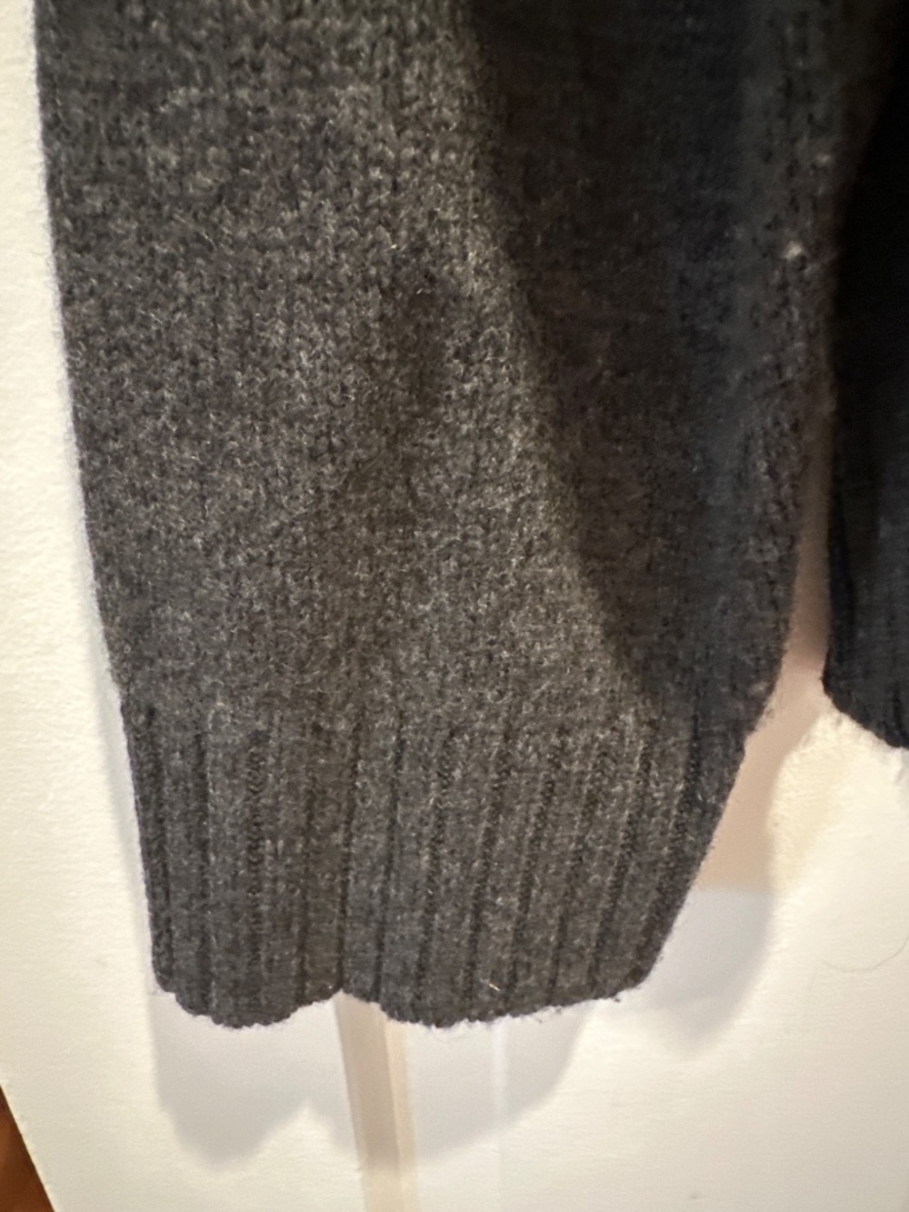 Vanessa Bruno charcoal wool sweater - Picture 5 of 5